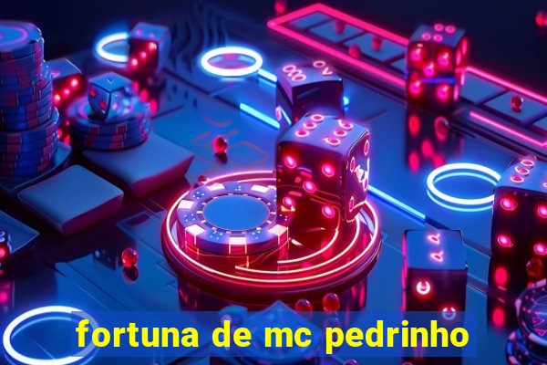 fortuna de mc pedrinho